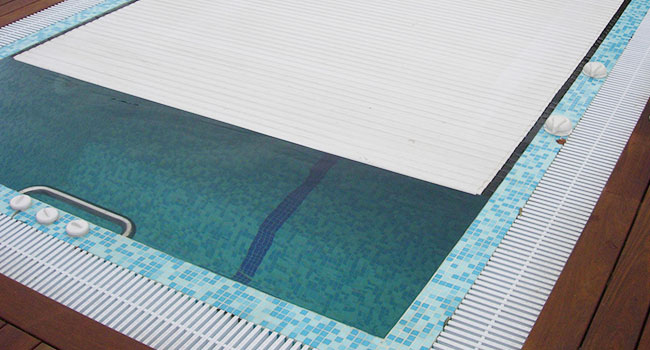 Cubierta de piscinas de pvc