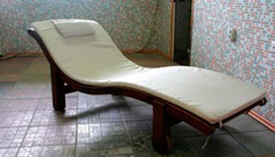 Tumbona Térmica centro Wellness
