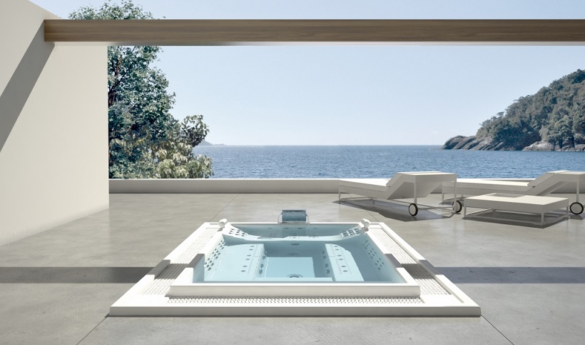 Jacuzzi de plástico